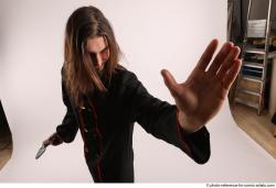 JAKUB PREACHER STANDING POSE WITH AX